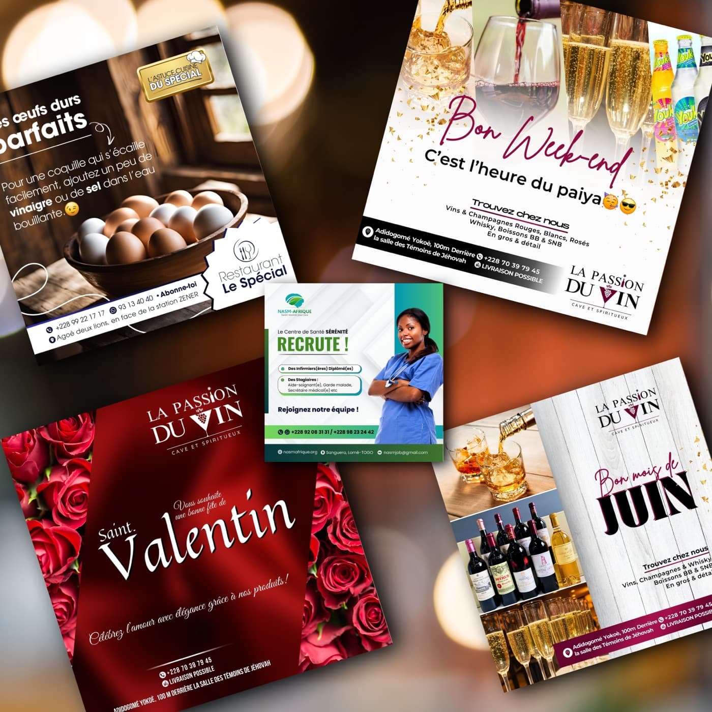 Restaurant Le Spécial · La Passion du Vin · NASM-Afrique